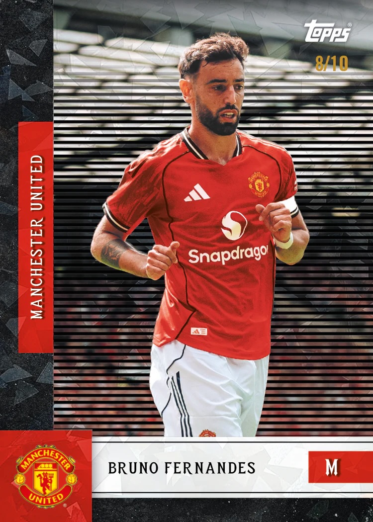 2025-26 Topps Manchester United Team Set Soccer Checklist Guide