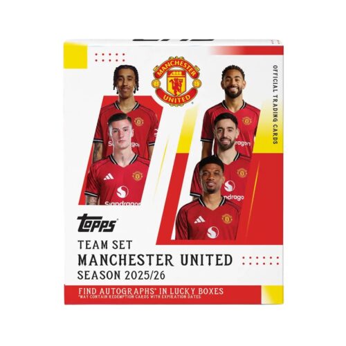 2025-26 Topps Manchester United Team Set Soccer Checklist Guide