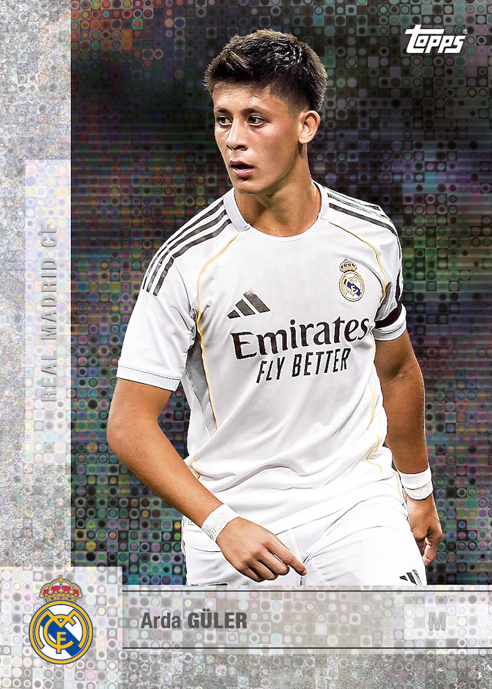 2025-26 Topps Real Madrid Team Set Soccer Checklist Guide
