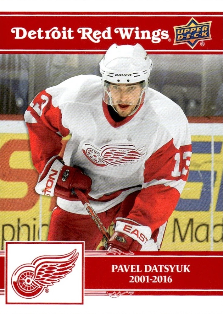 2025-26 Upper Deck Detroit Red Wings Centennial Hockey Checklist Guide in-content 3