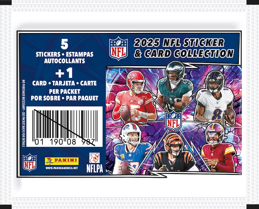 2025 Panini NFL Sticker & Card Collection Football Checklist Guide in-content 2