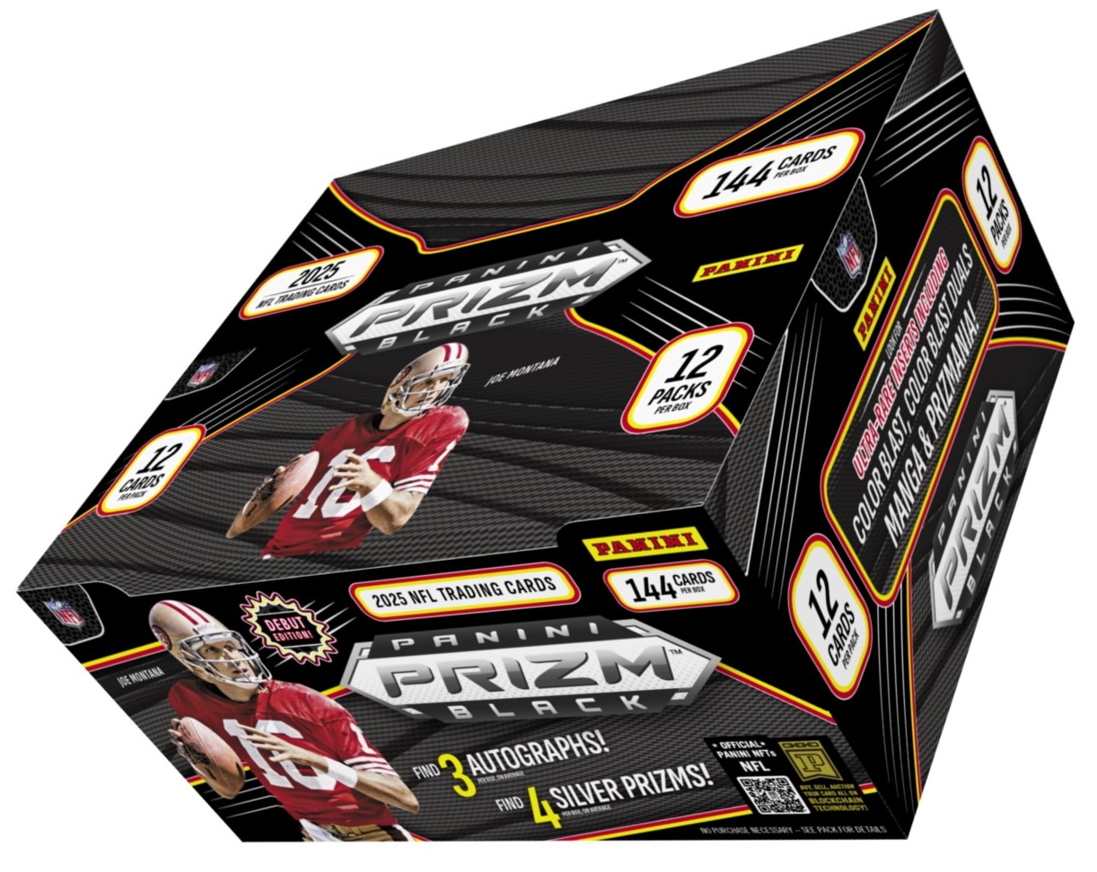 2025 Panini Prizm Black Football Checklist Guide