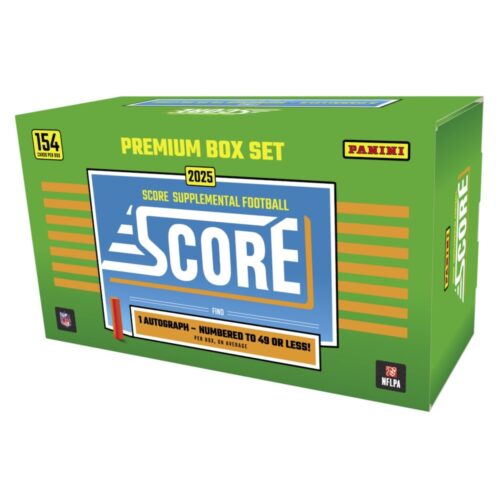 2025 Score Supplemental Football Premium Box Set Guide