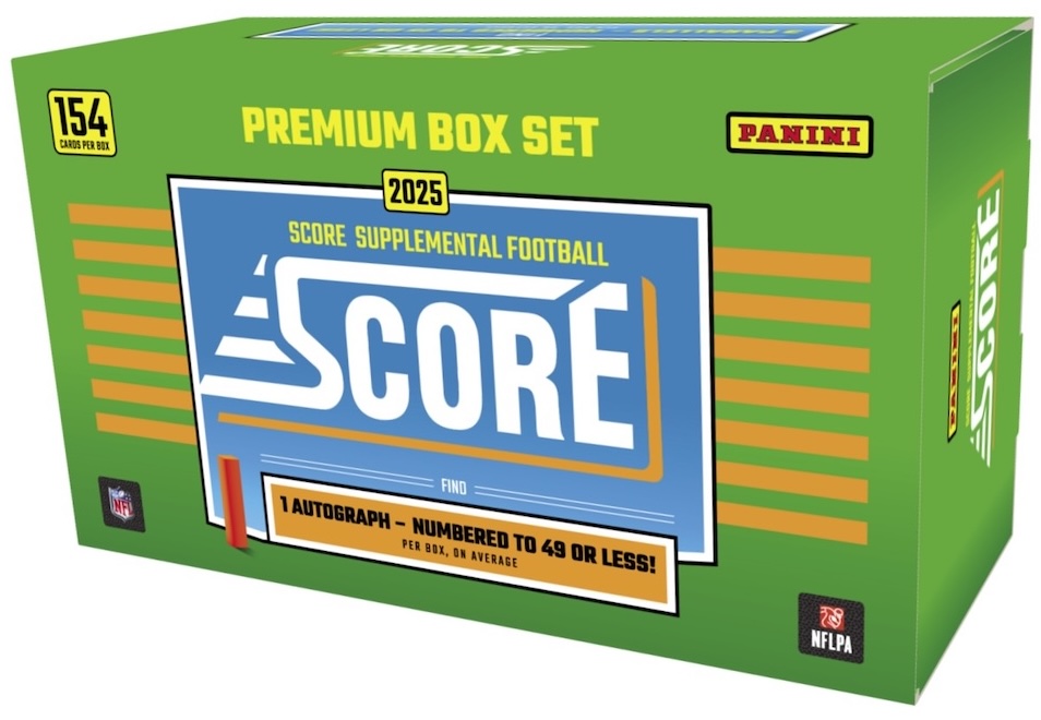 2025 Score Supplemental Football Premium Box Set Guide