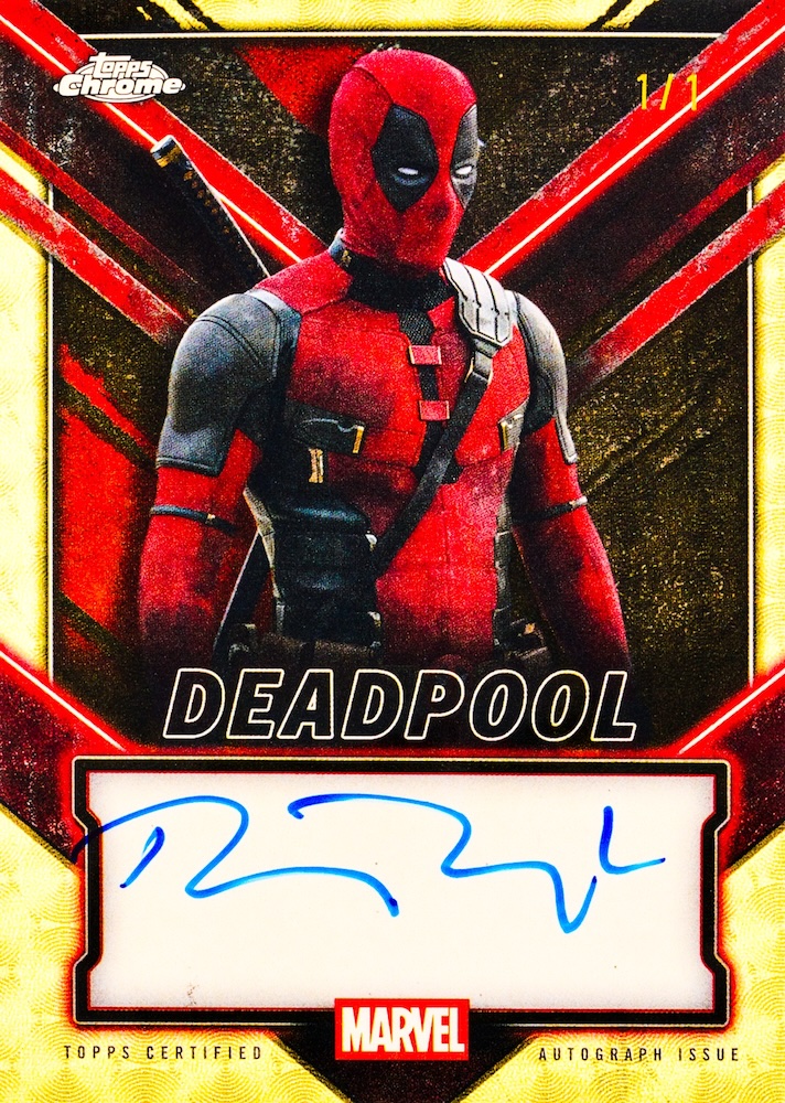 2025 Topps Chrome Deadpool Guide