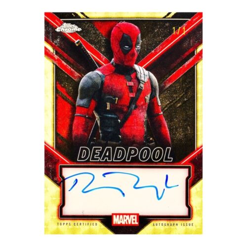 2025 Topps Chrome Deadpool Guide