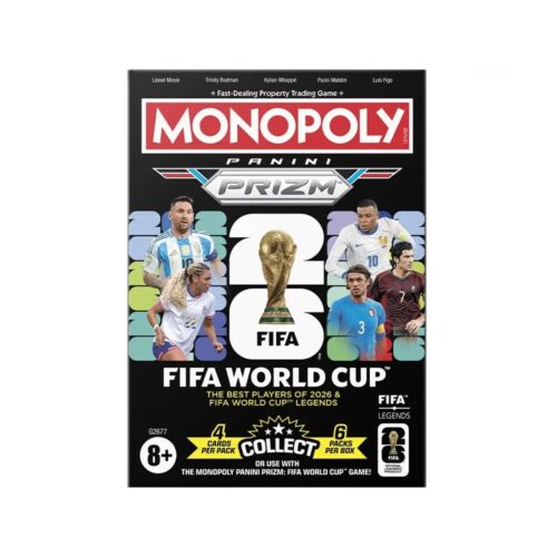 2026 Panini Prizm Monopoly FIFA World Cup Soccer Checklist Guide