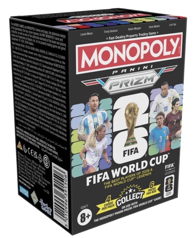 2026 Panini Prizm Monopoly FIFA World Cup Soccer Checklist Guide in-content 1