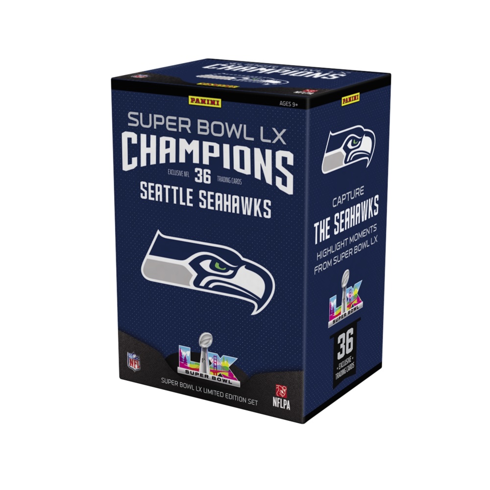 2026 Panini Seattle Seahawks Super Bowl LX Champions Box Set Football Guide