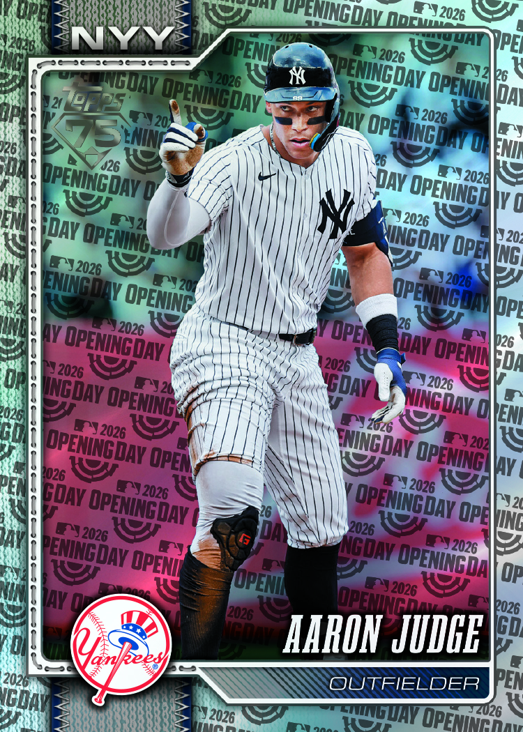 2026 Topps Celebration Series 1 Baseball Guide