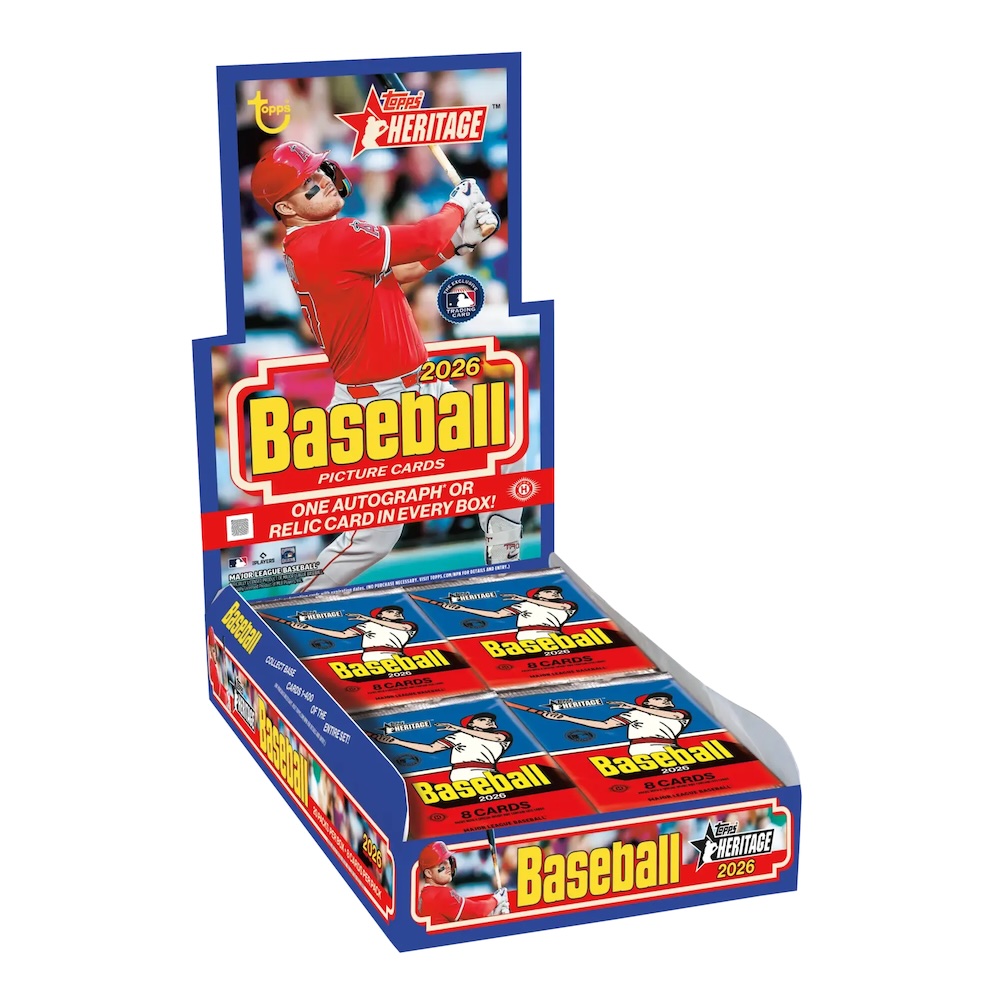 2026 Topps Heritage Baseball Checklist Guide