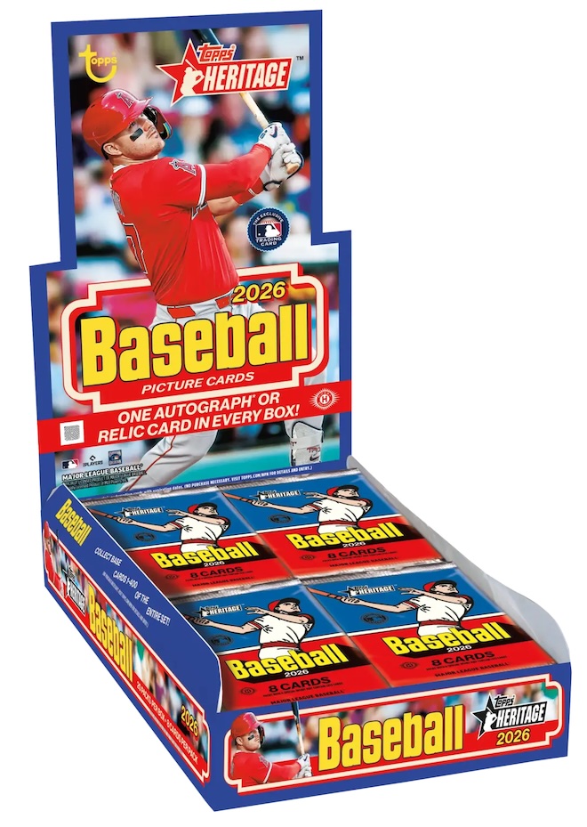 2026 Topps Heritage Baseball Checklist Guide