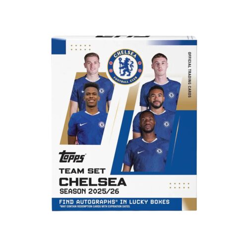2025-26 Topps Chelsea Team Set Soccer Checklist Guide