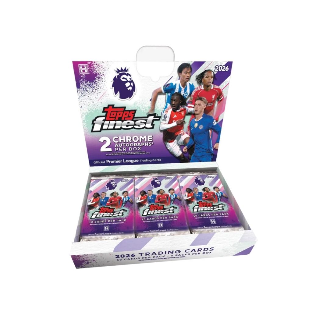 2025-26 Topps Finest Premier League Soccer Checklist Guide