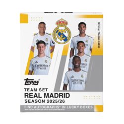 2025-26 Topps Real Madrid Team Set Soccer Checklist Guide