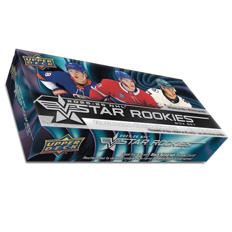 2025-26 Upper Deck Star Rookies Hockey Box Set Checklist Guide