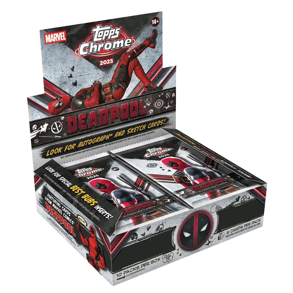 2025 Topps Chrome Deadpool Checklist Guide