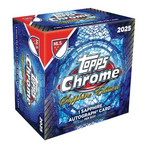 2025 Topps Chrome Sapphire MLS Soccer Checklist Guide
