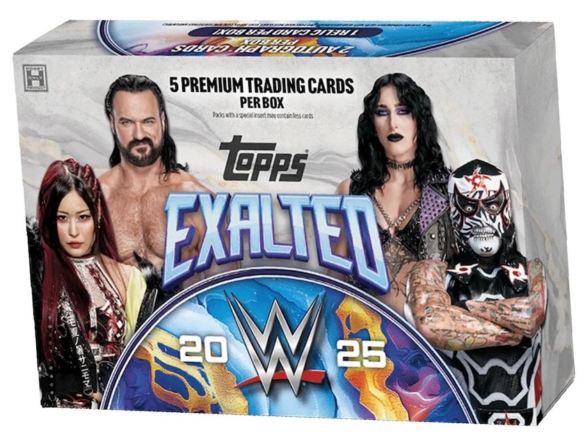 2025 Topps Exalted WWE Wrestling Guide