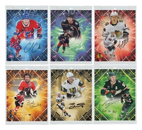 2026 Fanatics Under Wraps Emanate NHL Hockey Autographed Photo Guide in-content 2