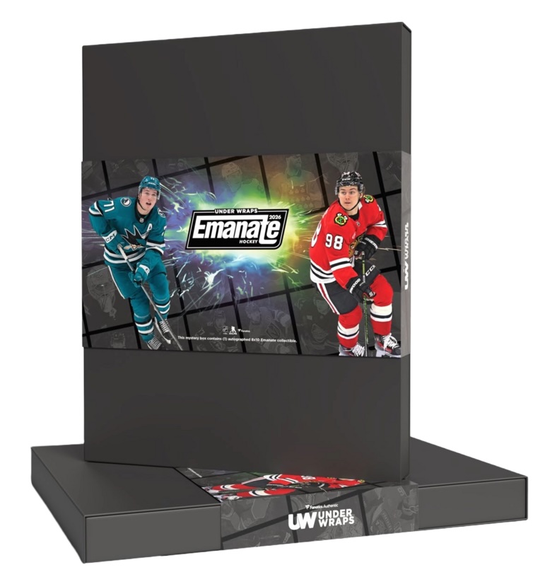 2026 Fanatics Under Wraps Emanate NHL Hockey Autographed Photo Guide