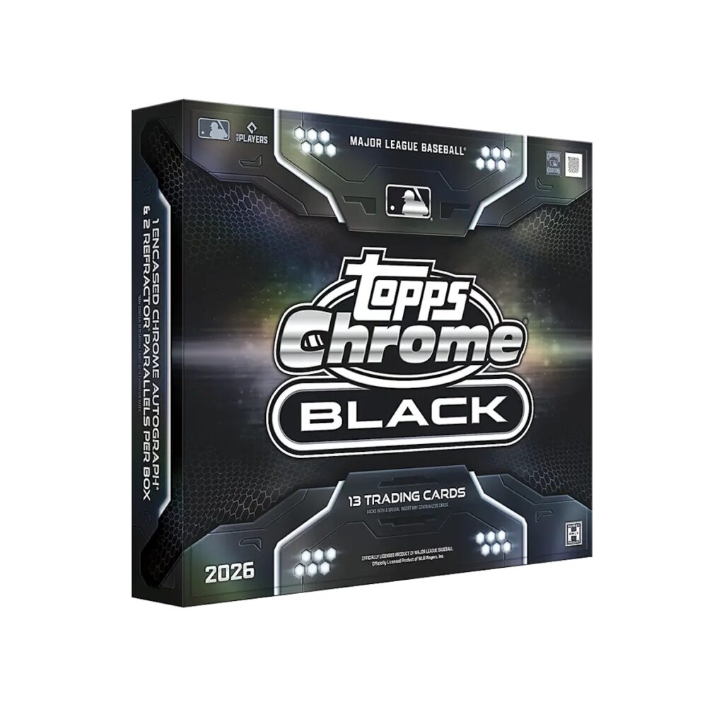 2026 Topps Chrome Black Baseball Checklist Guide