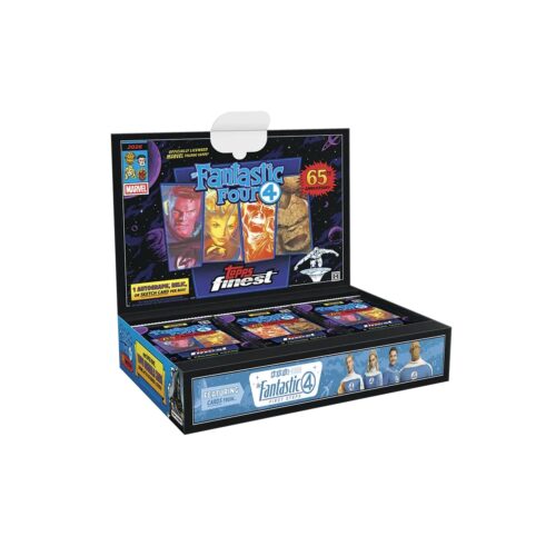 2026 Topps Finest Fantastic Four 65th Anniversary Checklist Guide