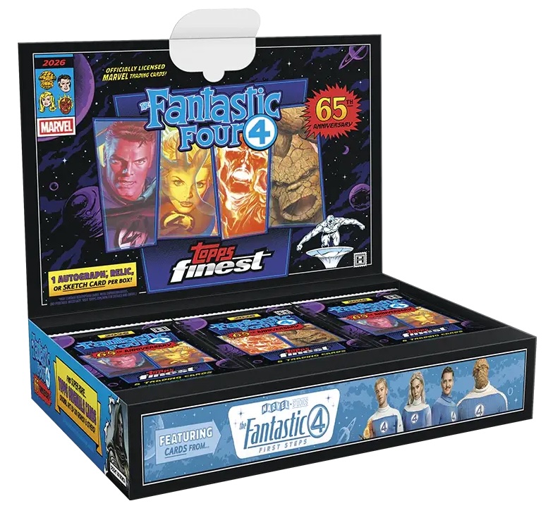 2026 Topps Finest Fantastic Four 65th Anniversary Checklist Guide in-content 1