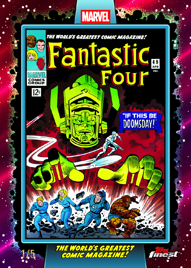 2026 Topps Finest Fantastic Four 65th Anniversary Checklist Guide in-content 8