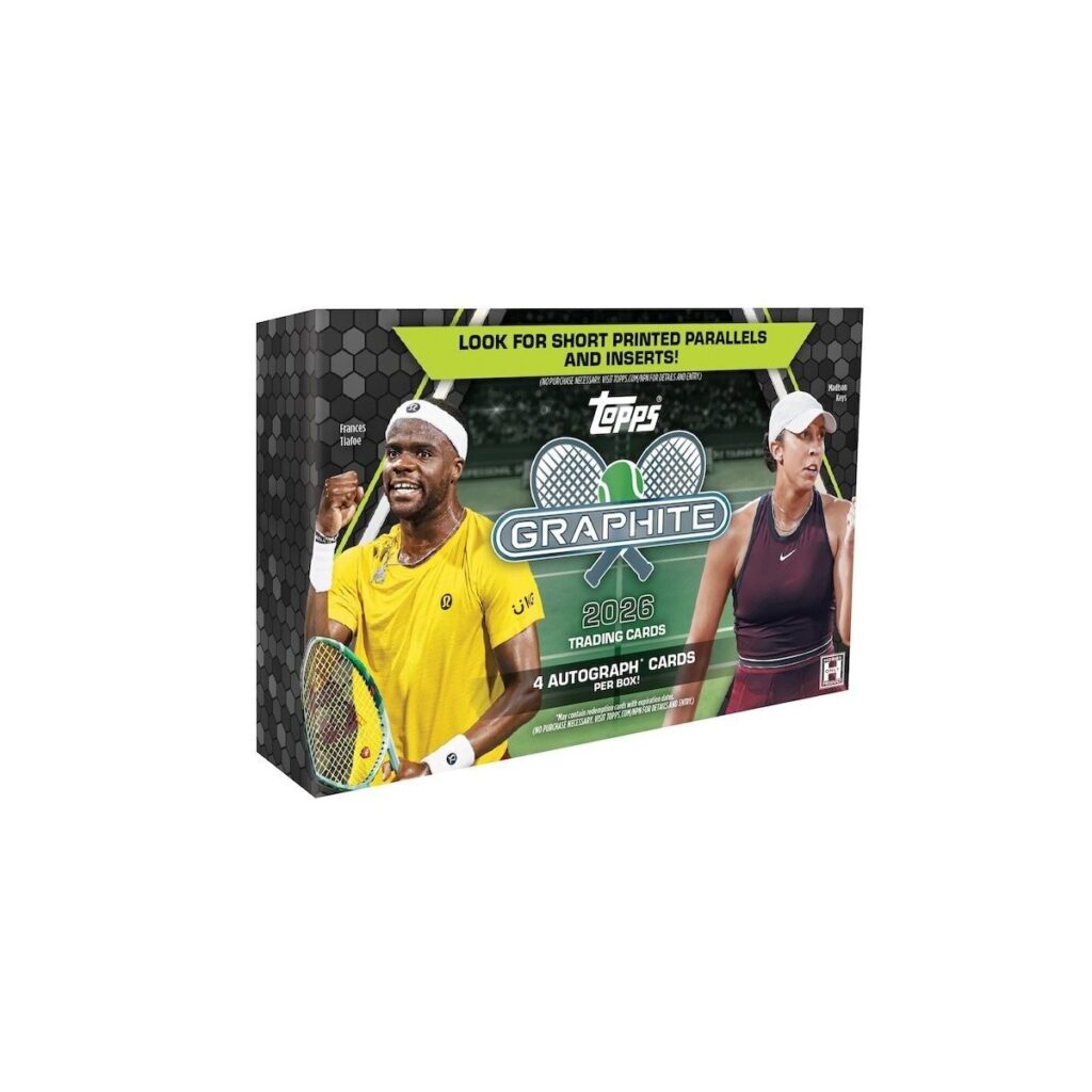 2026 Topps Graphite Tennis Guide