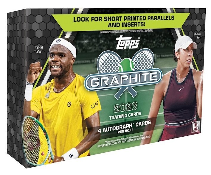 2026 Topps Graphite Tennis Guide