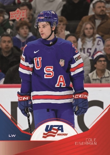 2026 Upper Deck Team USA Juniors Hockey Guide