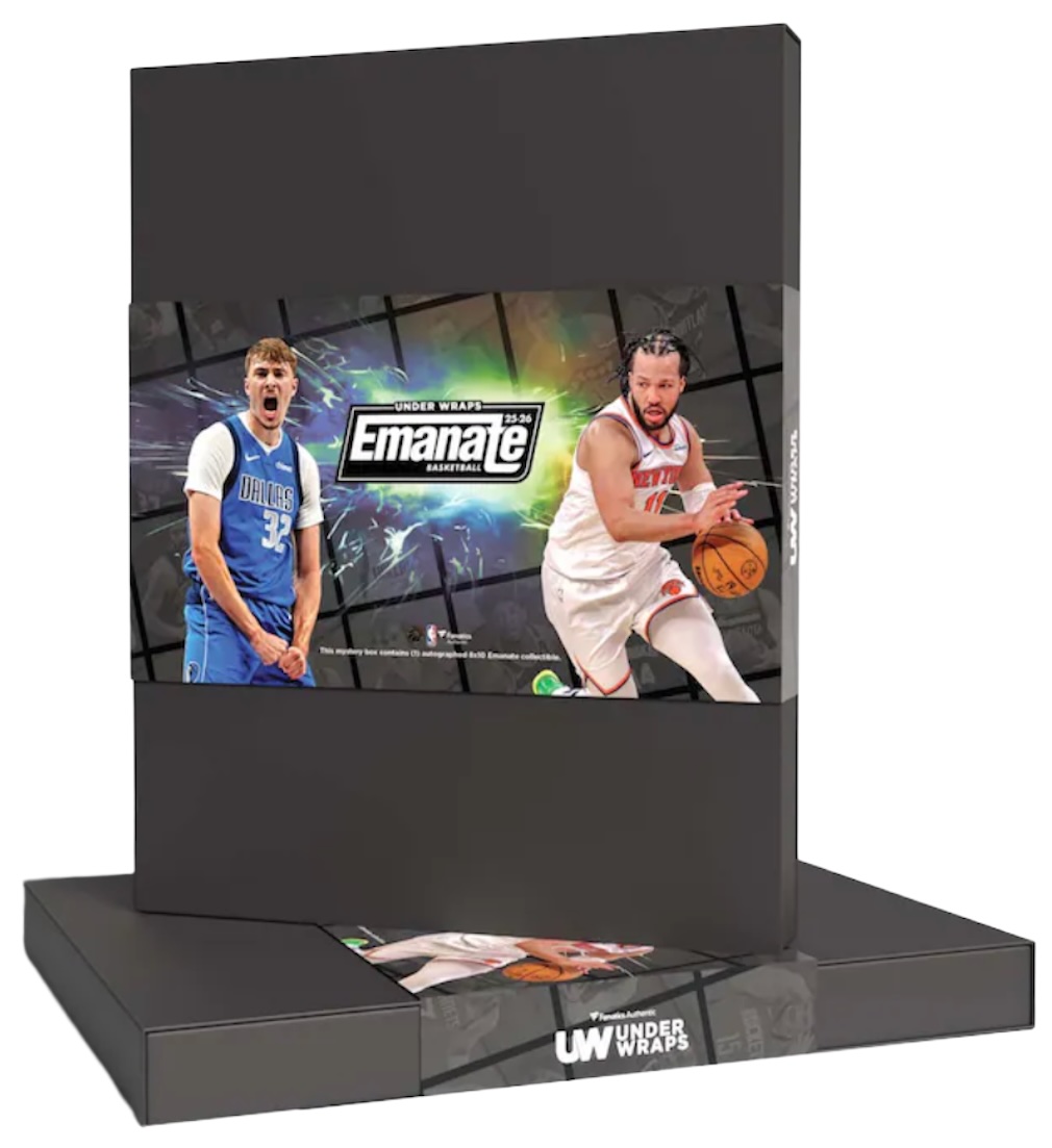 2025-26 Fanatics Under Wraps Emanate NBA Basketball Autographed Photo Checklist Guide