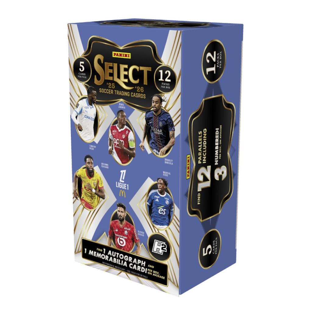 2025-26 Panini Select Ligue 1 Soccer Guide
