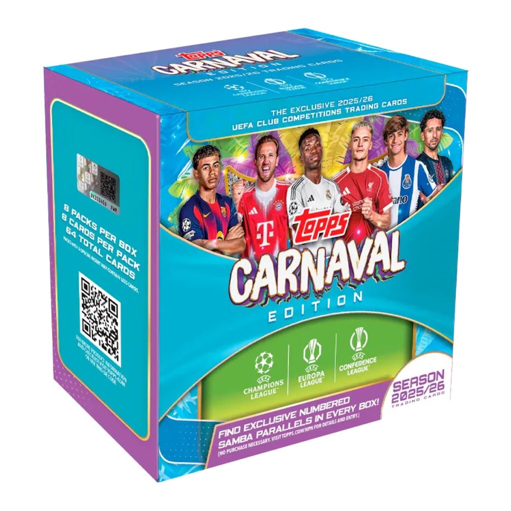 2025-26 Topps Carnaval UEFA Club Competitions Soccer Checklist Guide