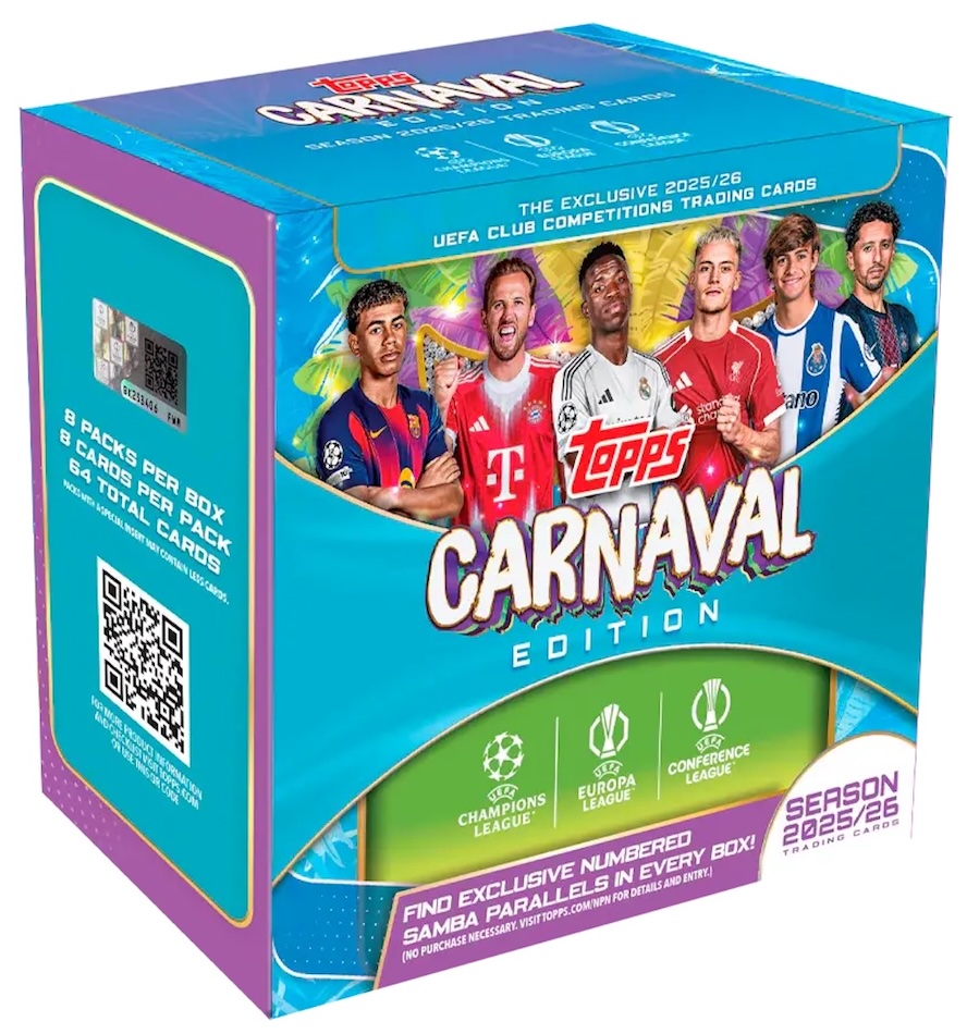 2025-26 Topps Carnaval UEFA Club Competitions Soccer Checklist Guide in-content 1