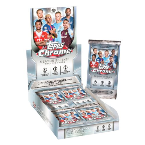 2025-26 Topps Chrome UEFA Club Competitions Soccer Checklist Guide