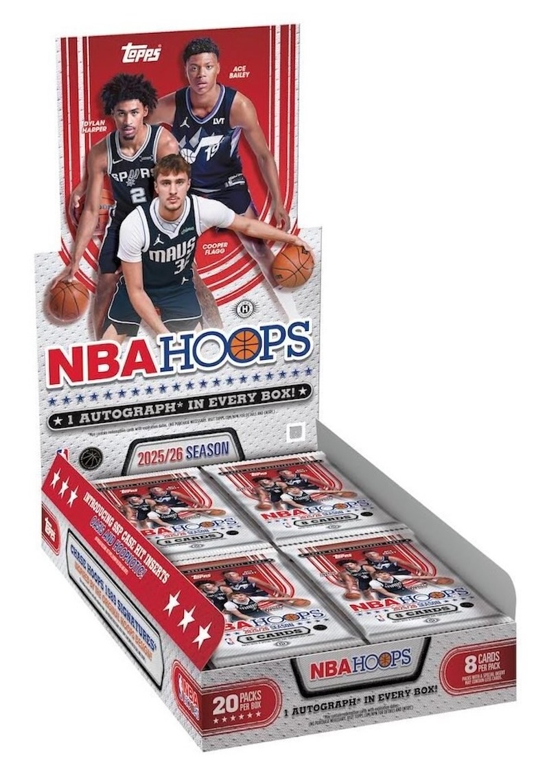 2025-26 Topps NBA Hoops Basketball Guide