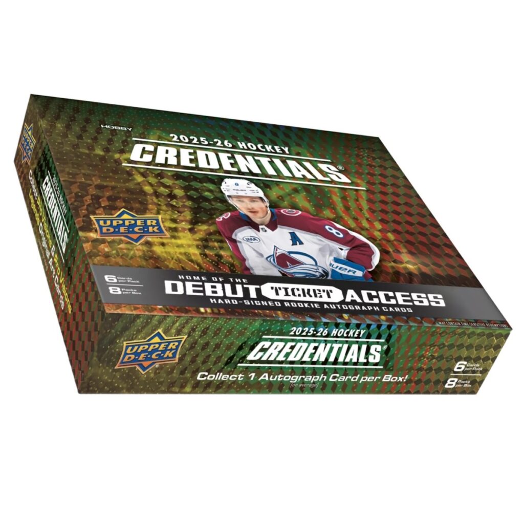 2025-26 Upper Deck Credentials Hockey Checklist Guide