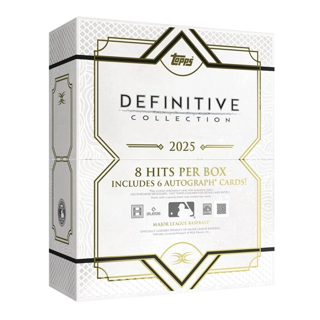 2025 Topps Definitive Collection Baseball Checklist Guide
