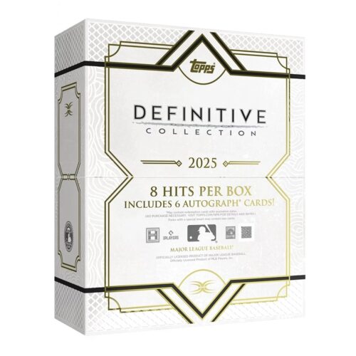 2025 Topps Definitive Collection Baseball Checklist Guide