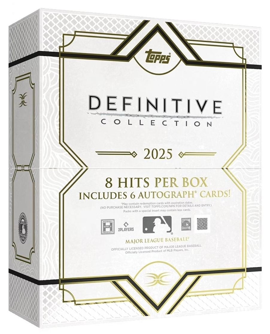 2025 Topps Definitive Collection Baseball Checklist Guide