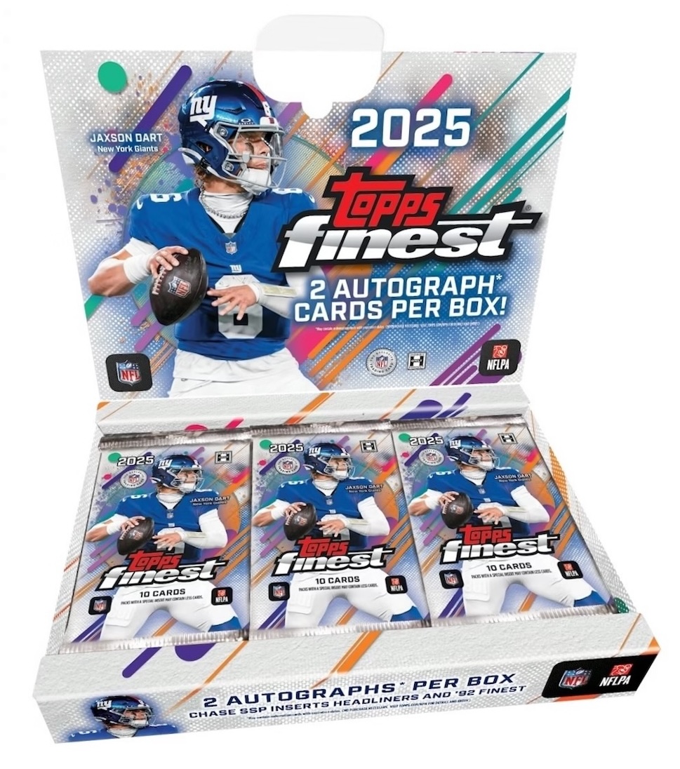 2025 Topps Finest Football Checklist Guide
