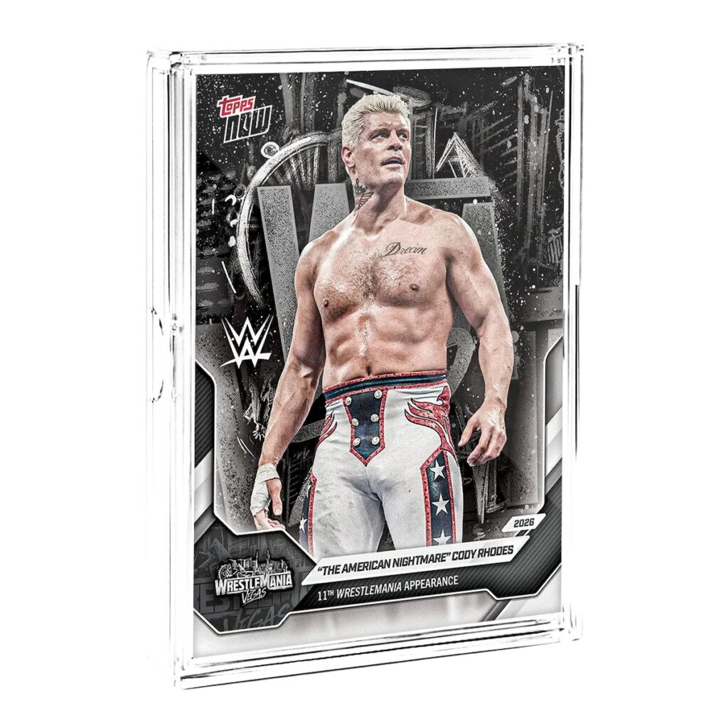 2026 Topps Now WrestleMania Vegas Wrestling Checklist Guide