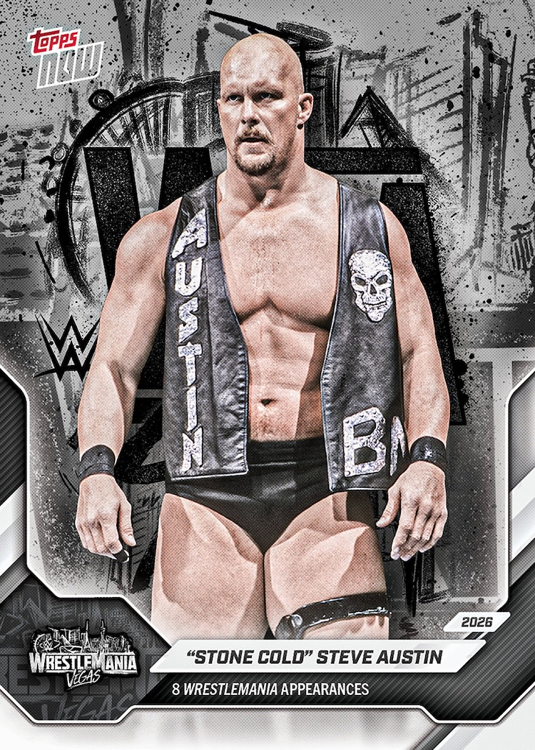 2026 Topps Now WrestleMania Vegas Wrestling Checklist Guide in-content 4