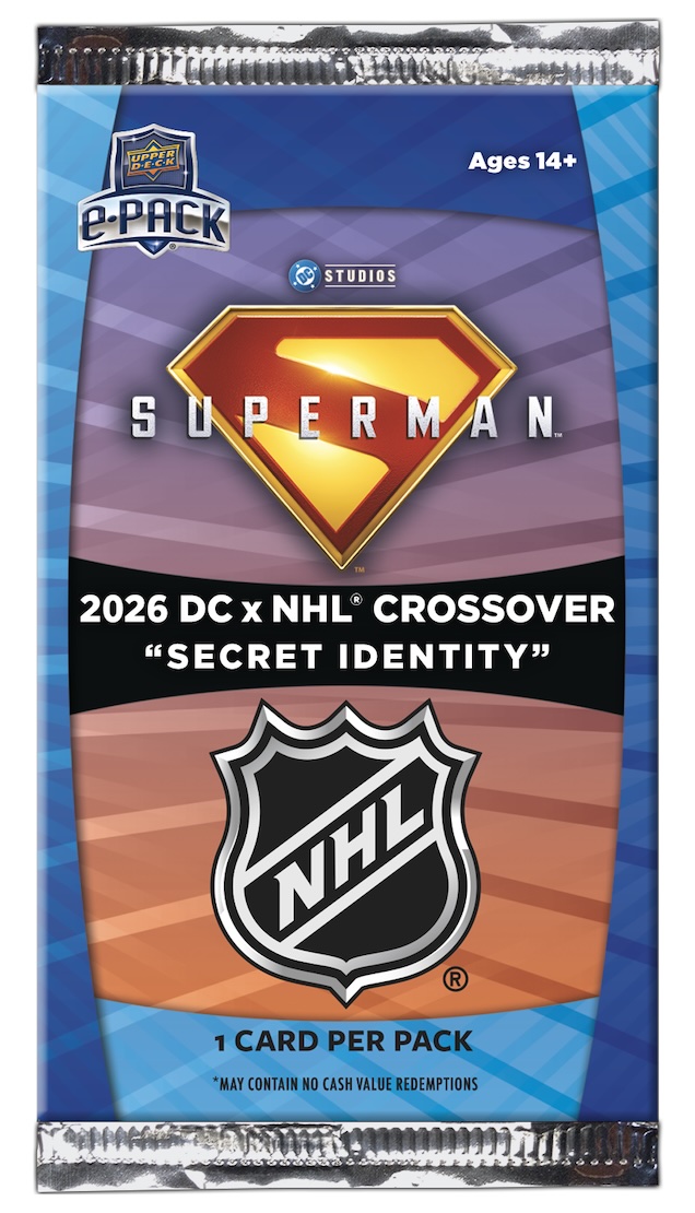 2026 Upper Deck DC X NHL Crossover Secret Identity Hockey Checklist Guide