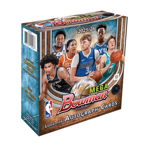 2025-26 Bowman Mega Box Basketball Checklist Guide