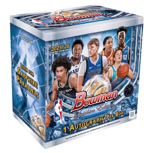 2025-26 Bowman Sapphire Basketball Checklist Guide