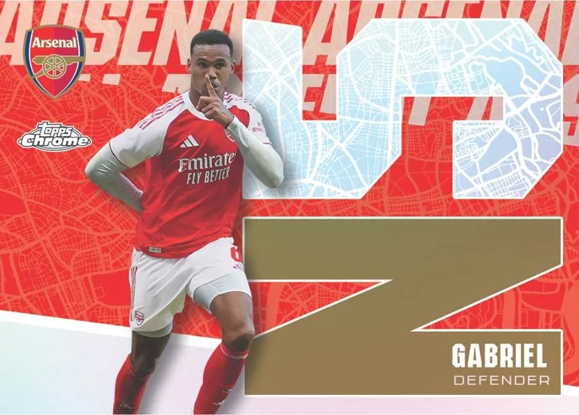 2025-26 Topps Chrome Arsenal Soccer Guide in-content 3