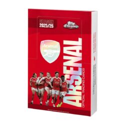 2025-26 Topps Chrome Arsenal Soccer Checklist Guide